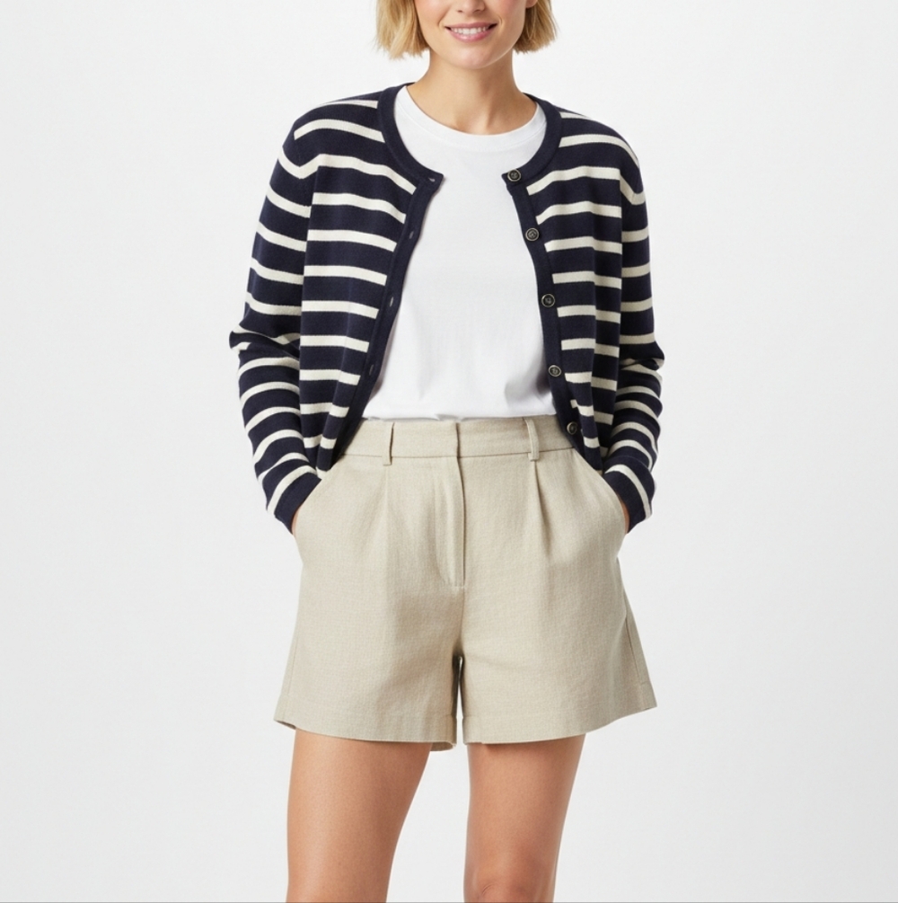 Striped Women Cardigan